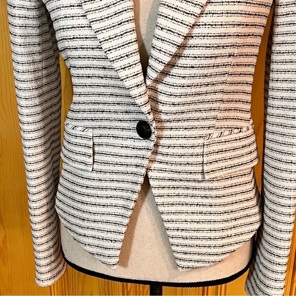 NWOT Veronica Beard Hosanna Dickey Tweed Jacket Sz-0 - Picture 4 of 9